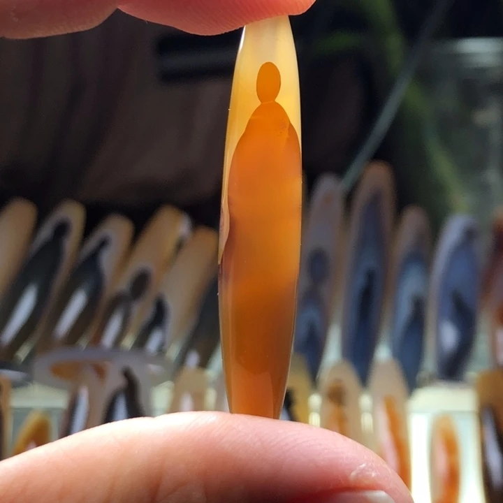 玛瑙/玉髓颈饰未镶嵌11