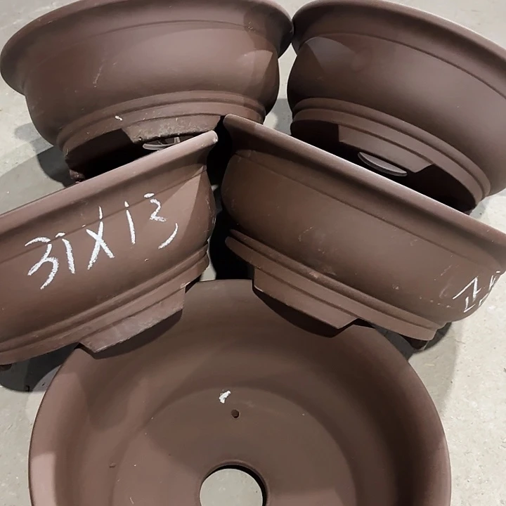 紫砂花盆100-5。  31-13。