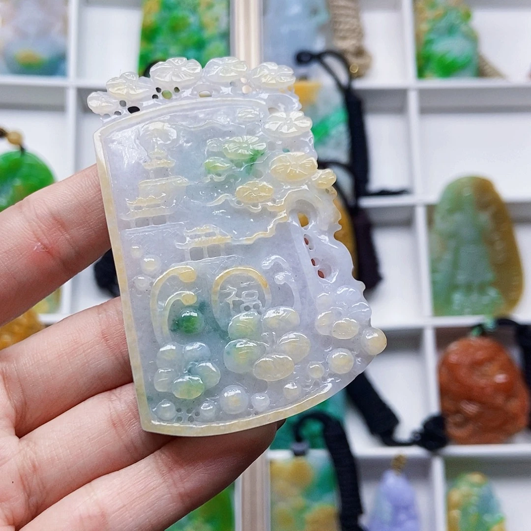 定制翡翠未镶嵌天然翡翠A货