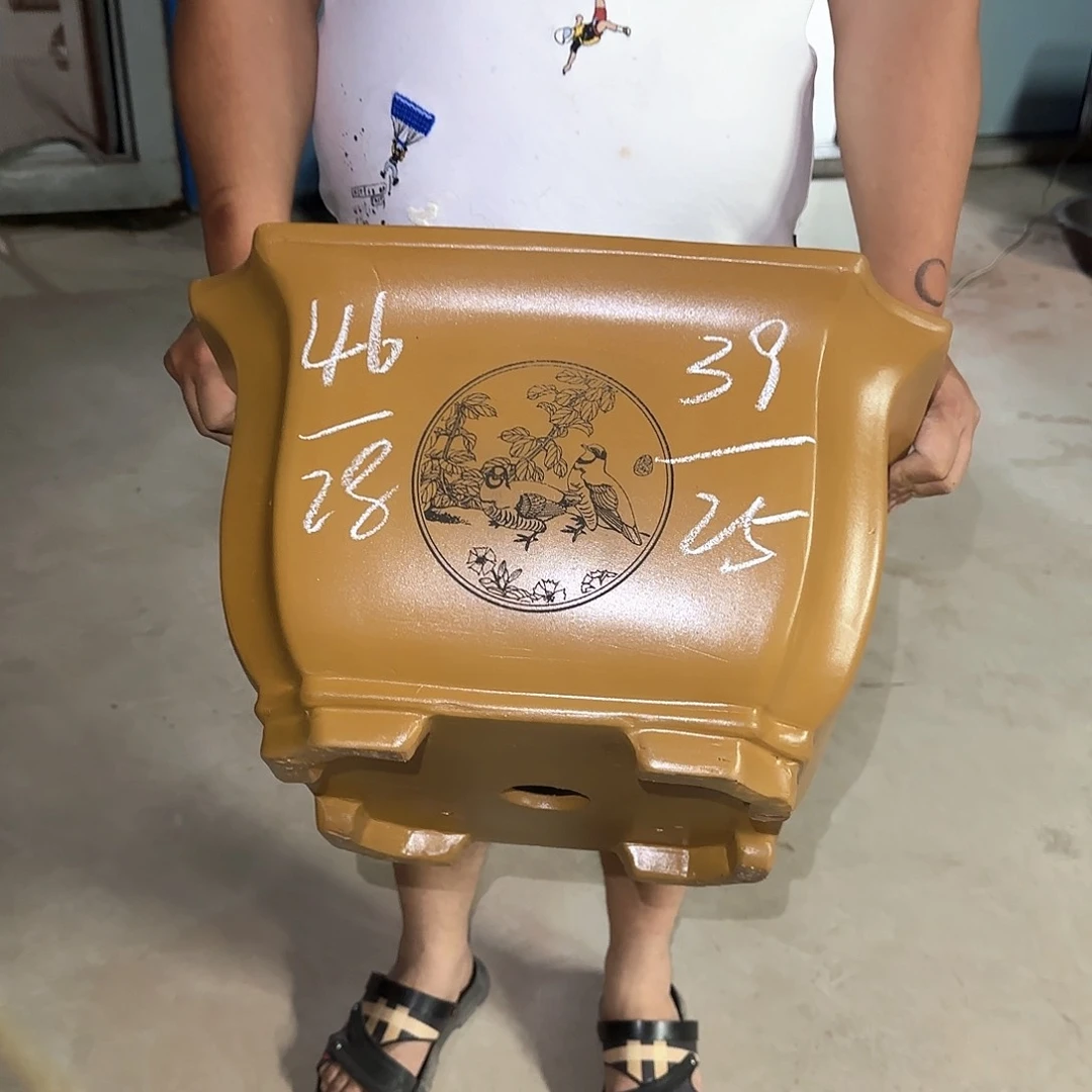 紫砂花盆这是我第一