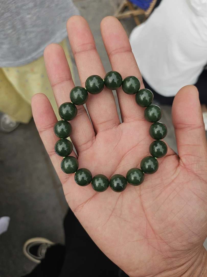 和田玉手串高端奢华款