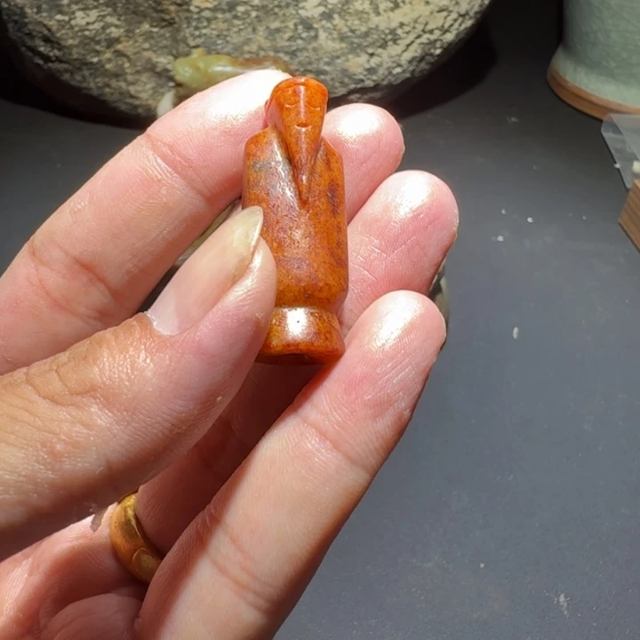 和田玉（糖玉）未镶嵌挂件追**想