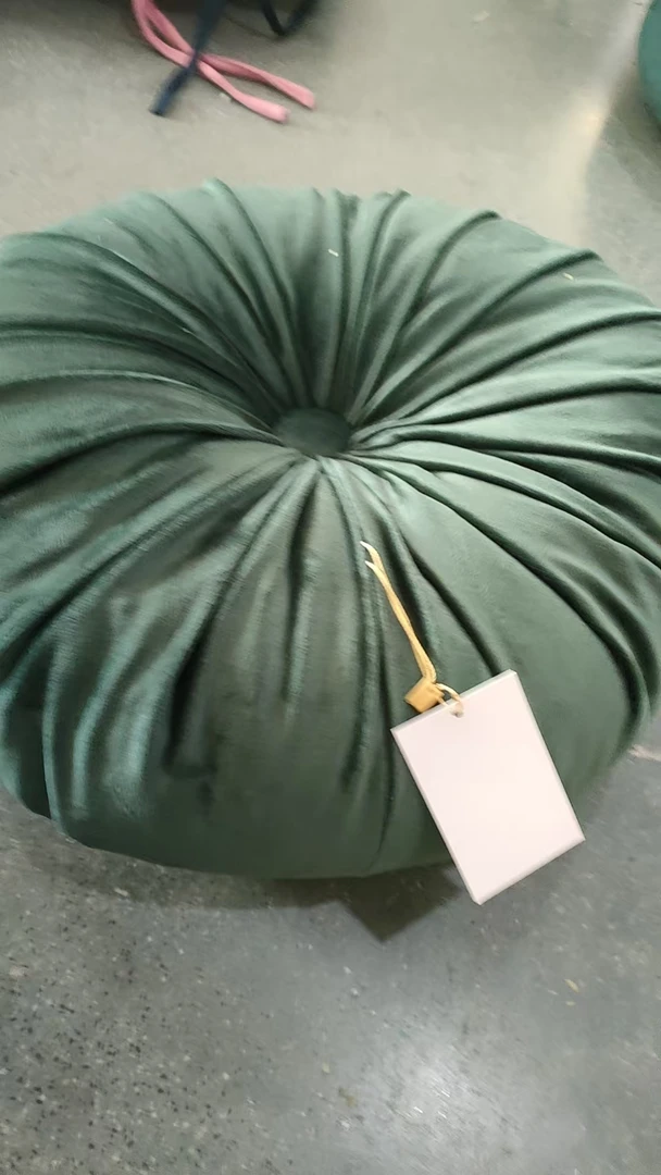 荷兰绒靠垫祖母绿45*45发1个