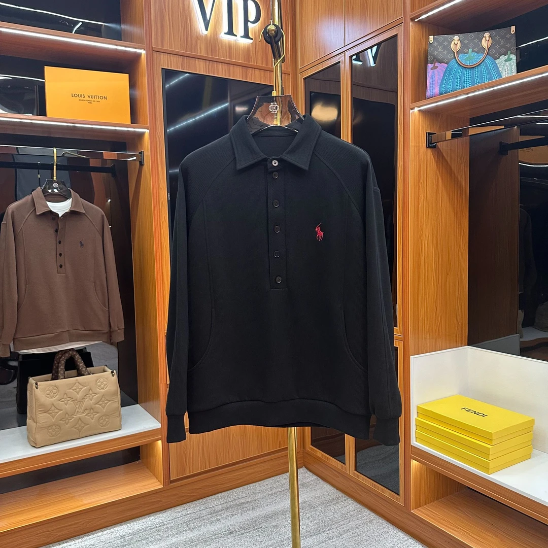 【9号链接】新款潮牌排扣立领慵懒休闲宽松外套情侣款 #M-18翻领