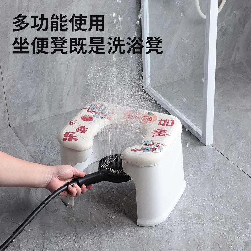 新疆西藏包邮加厚坐便椅防滑孕妇厕所加固移动蹲坑老人批发卫生间