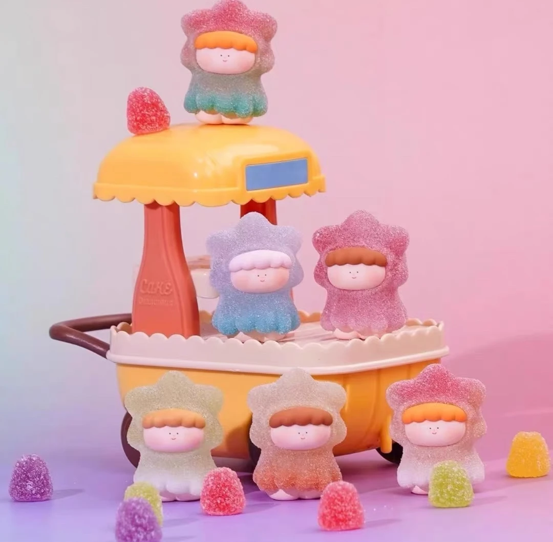 【点点拆盒】大美术馆美味糖果罐许愿星星萌粒潮玩