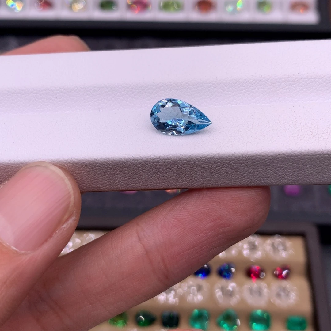 海蓝宝石裸石未镶嵌若*