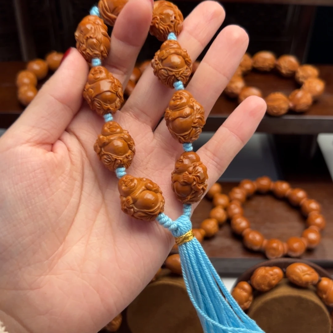 橄榄核手串/手链米勒佛