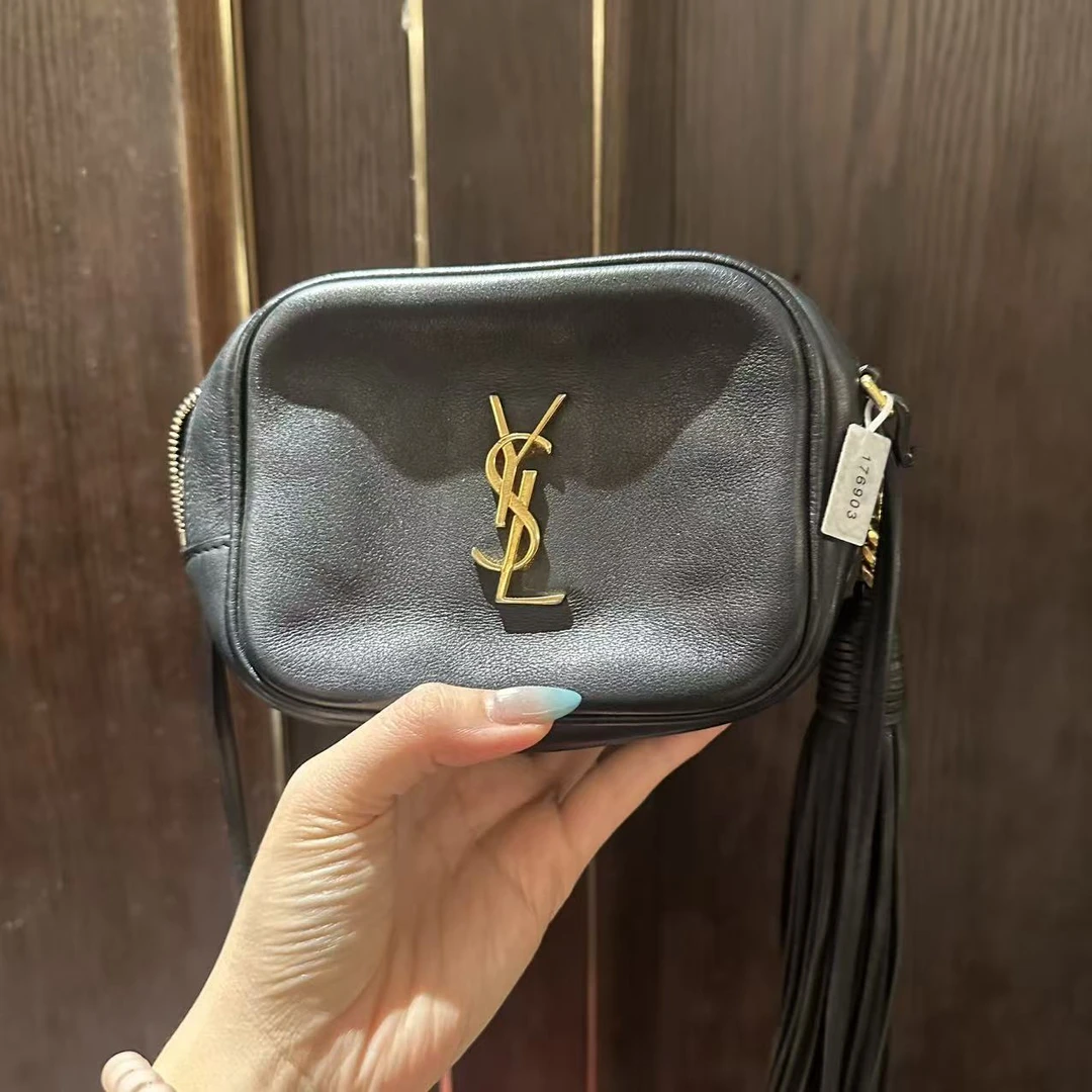 95新 YSL/圣罗兰 圣罗兰黑色/二奢包包