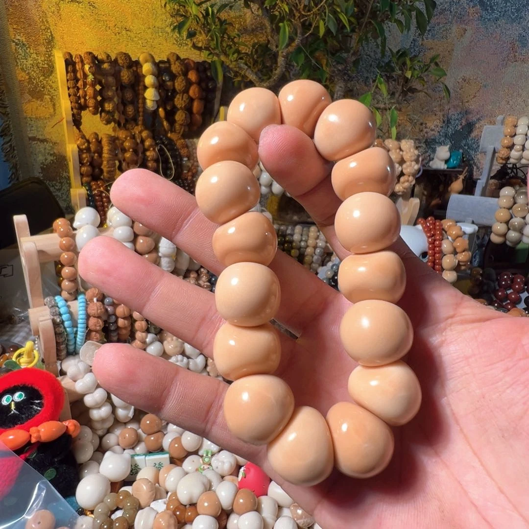 木钓****.20胖墩牙果原果雕刻大肠16颗