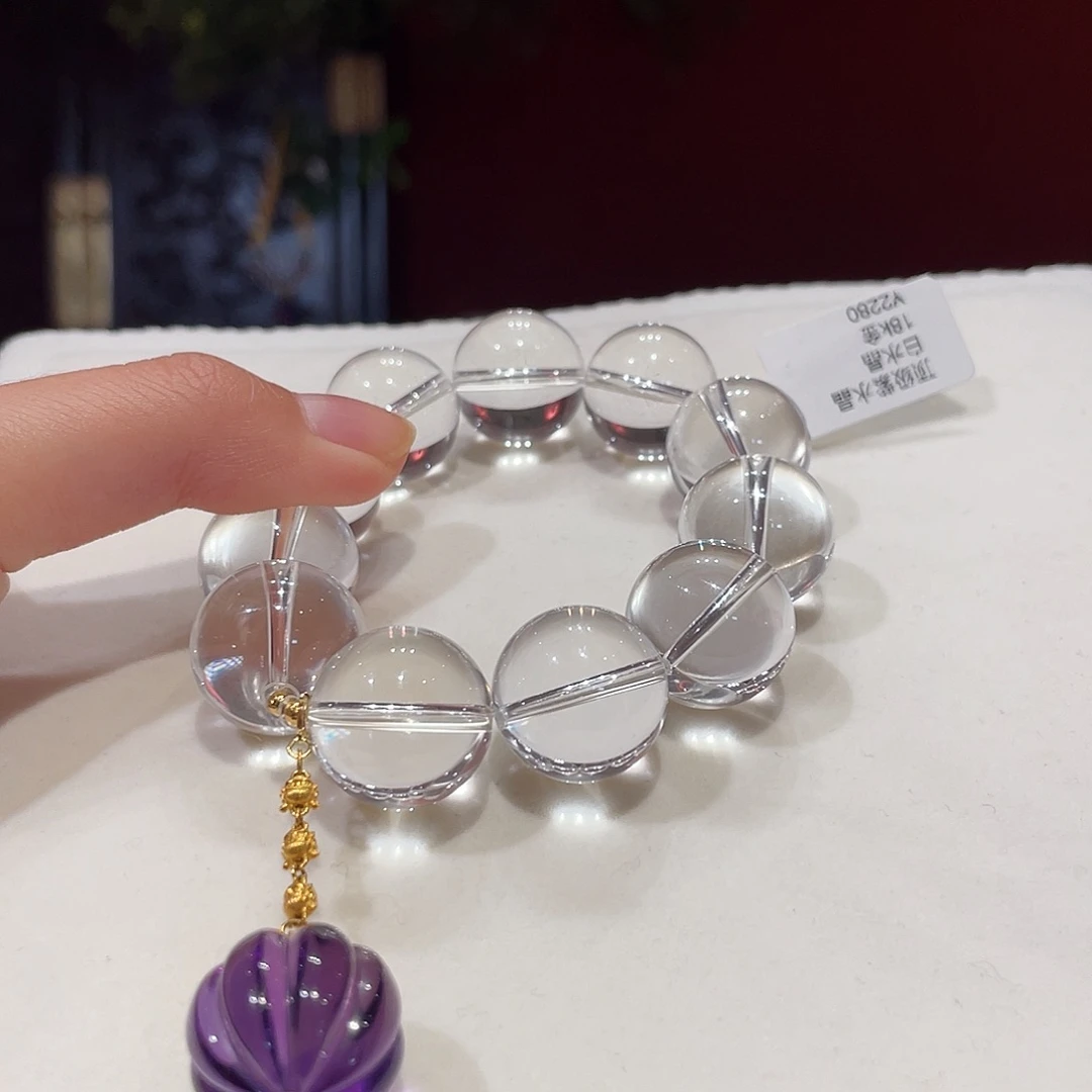 未镶嵌水晶手串水晶