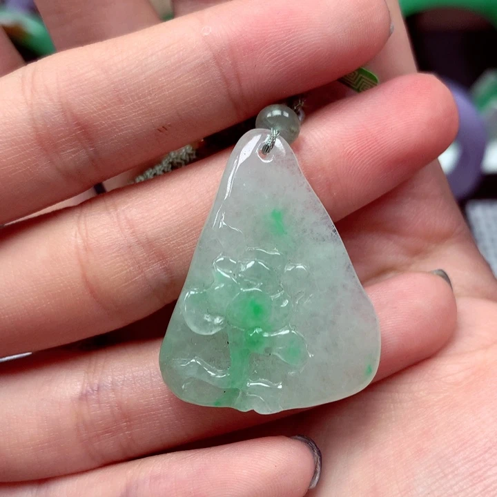 颈饰未镶嵌翡翠翡翠