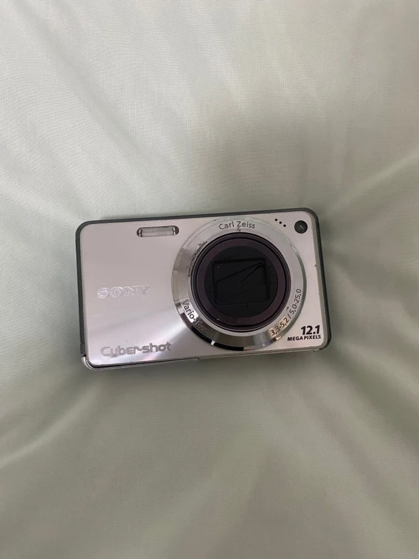 9新 Sony/索尼 w290银色1200w像素ccd数码相机