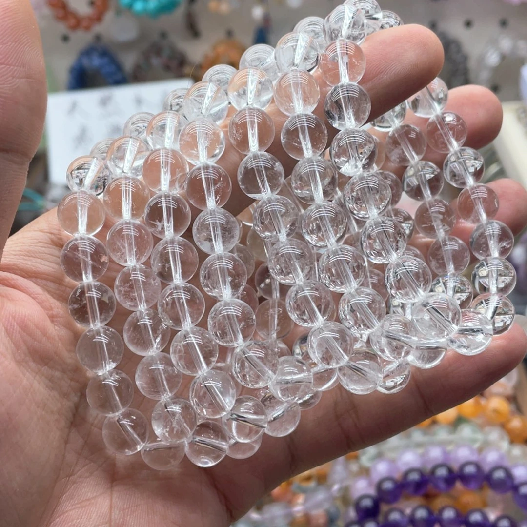 未镶嵌手链水晶10咪福利款白水晶