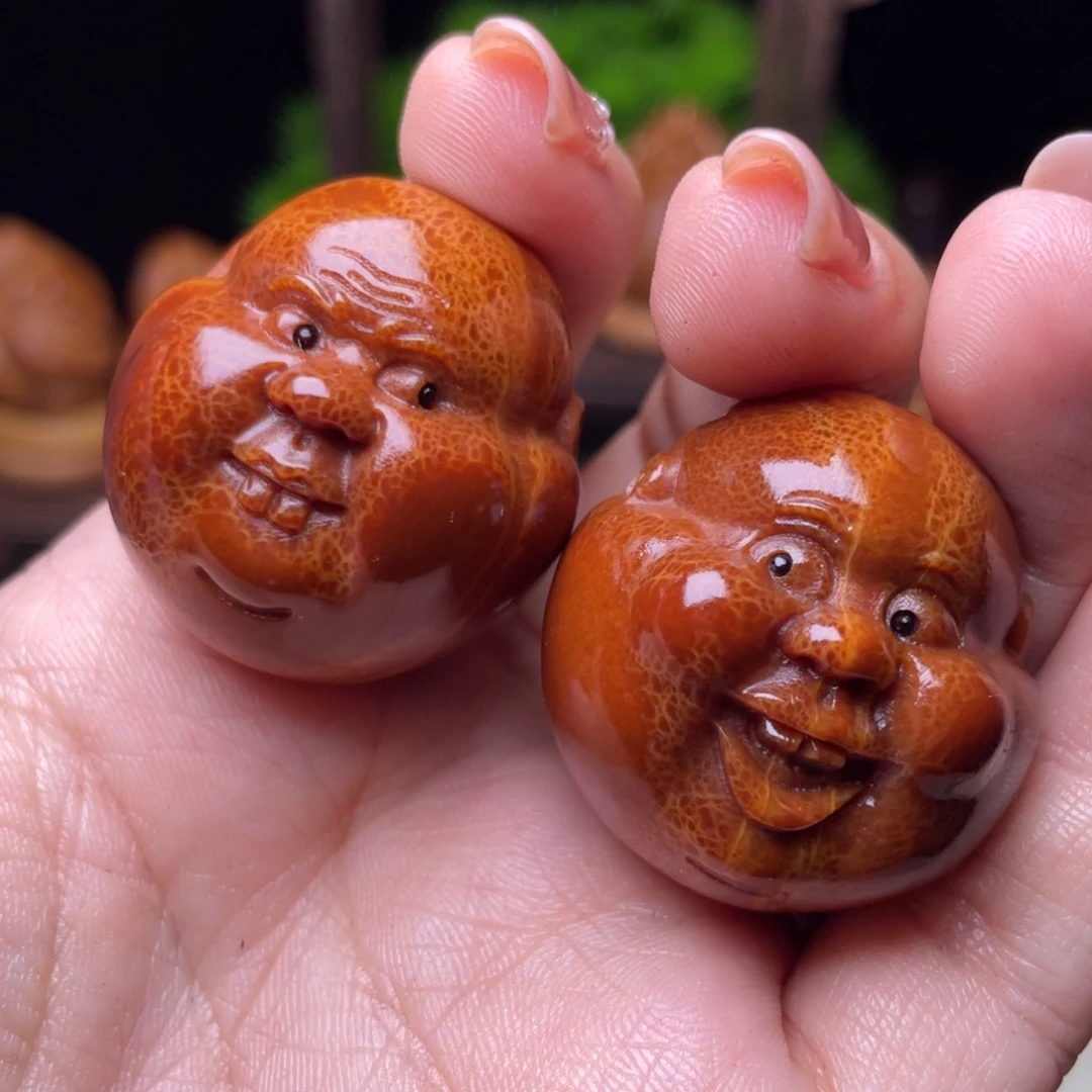 吊坠橄榄核呆呆手球