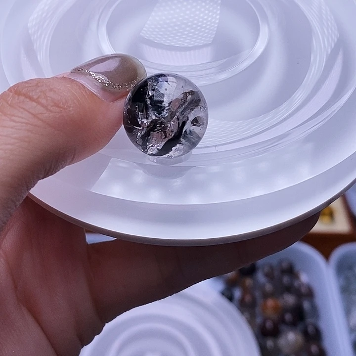 水晶天然水晶定制打孔不退不换未镶嵌