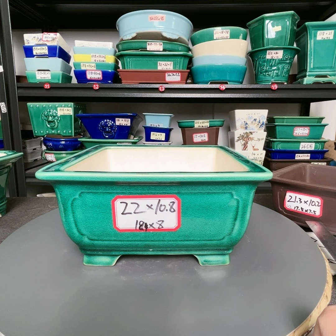 红陶紫砂花盆里面