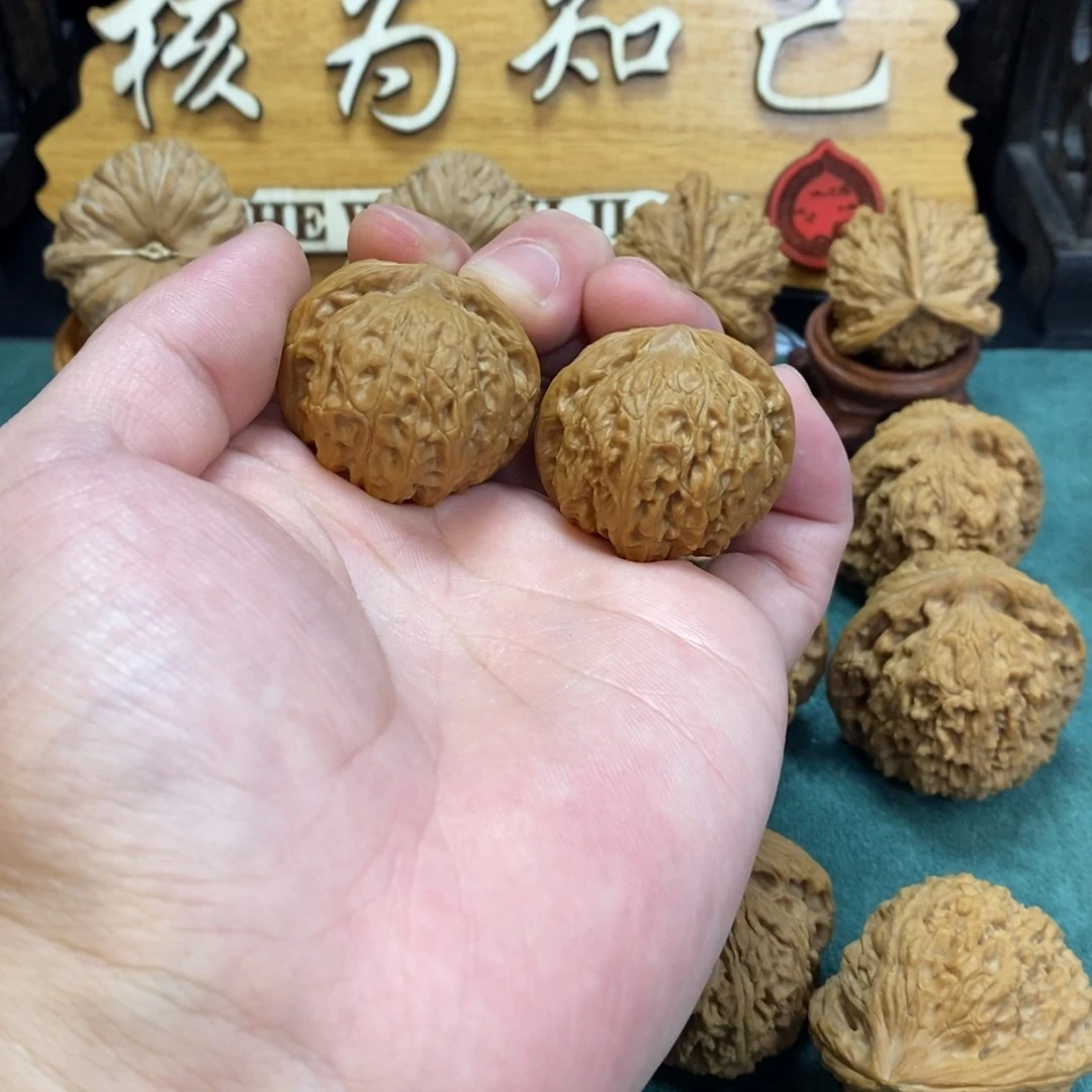 文玩核桃把件乾隆磨34