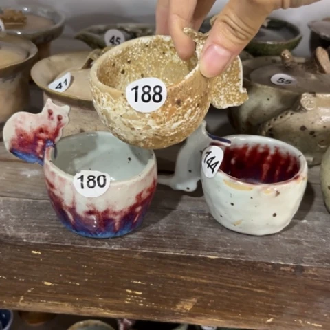 盘?****果熠樹日式手捏餐具茶具