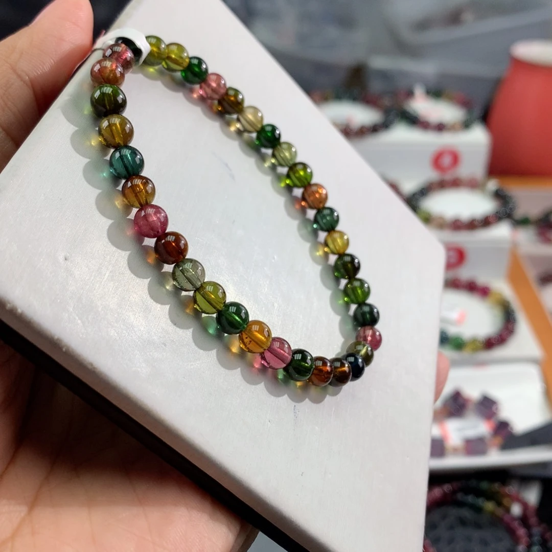 手链未镶嵌碧玺       5.5mm。