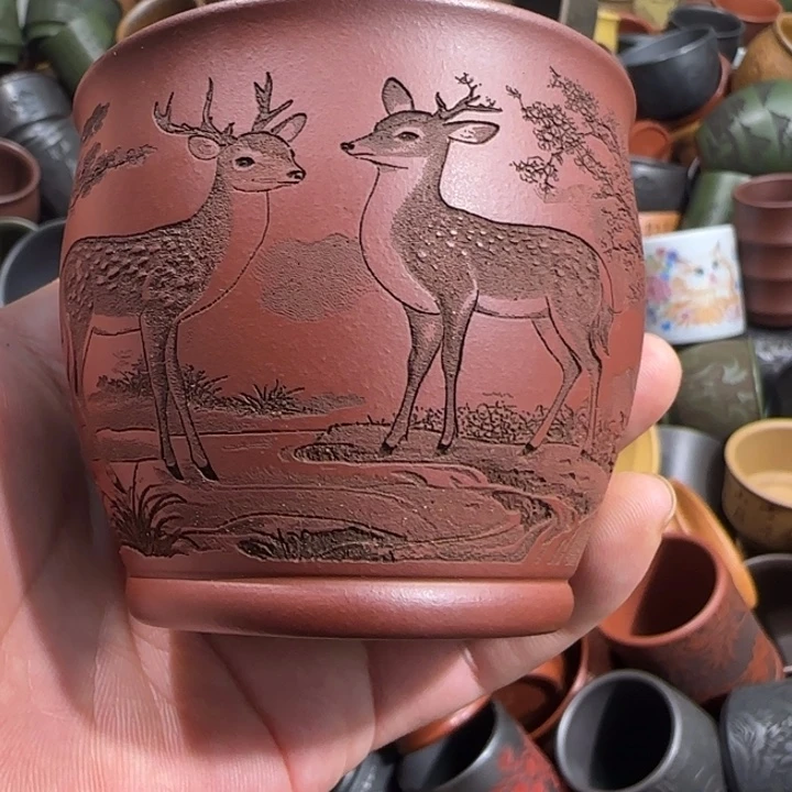 茶杯紫砂全手工制作工艺