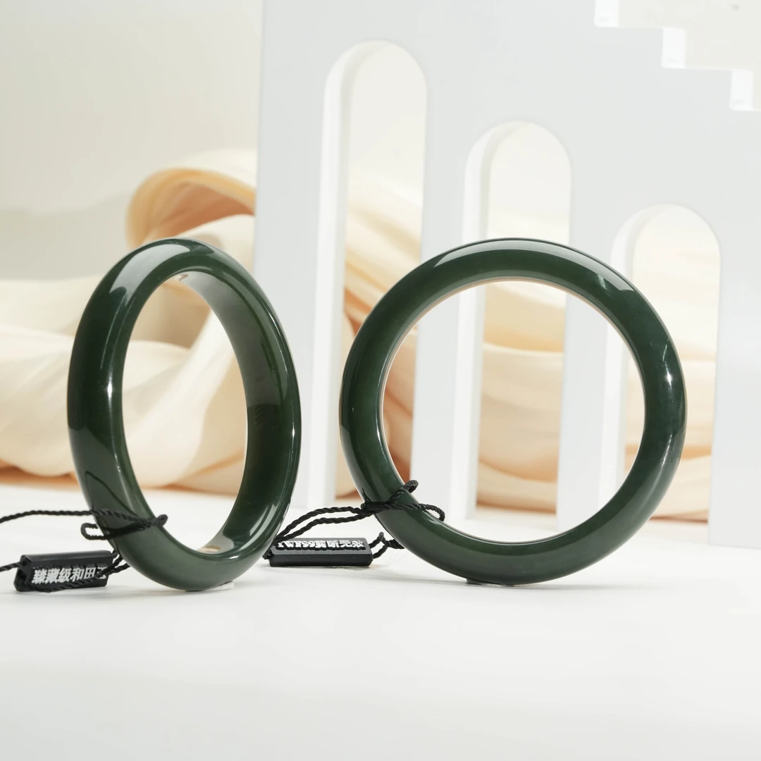 【星浩好物】和田玉手镯QT02H628【多样性发一件】圈口54-61