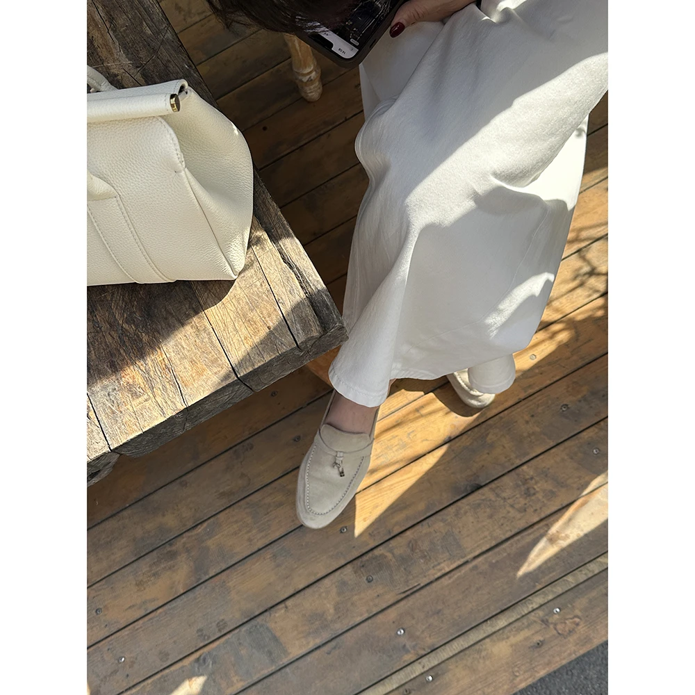 SHIIEELL 夏季出行洋气法式全棉直筒宽松显瘦白色牛仔裤W1808