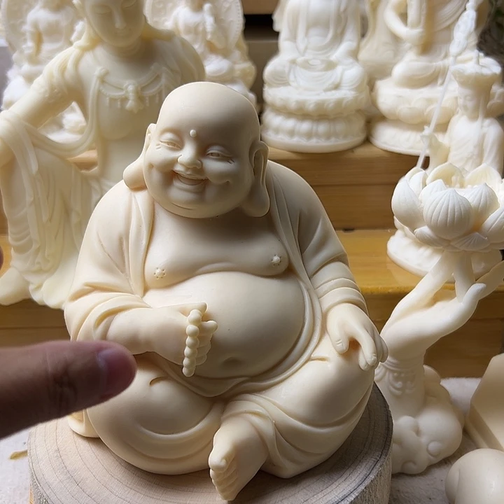 无***逅藤弥勒14公分摆件➕赠品底座