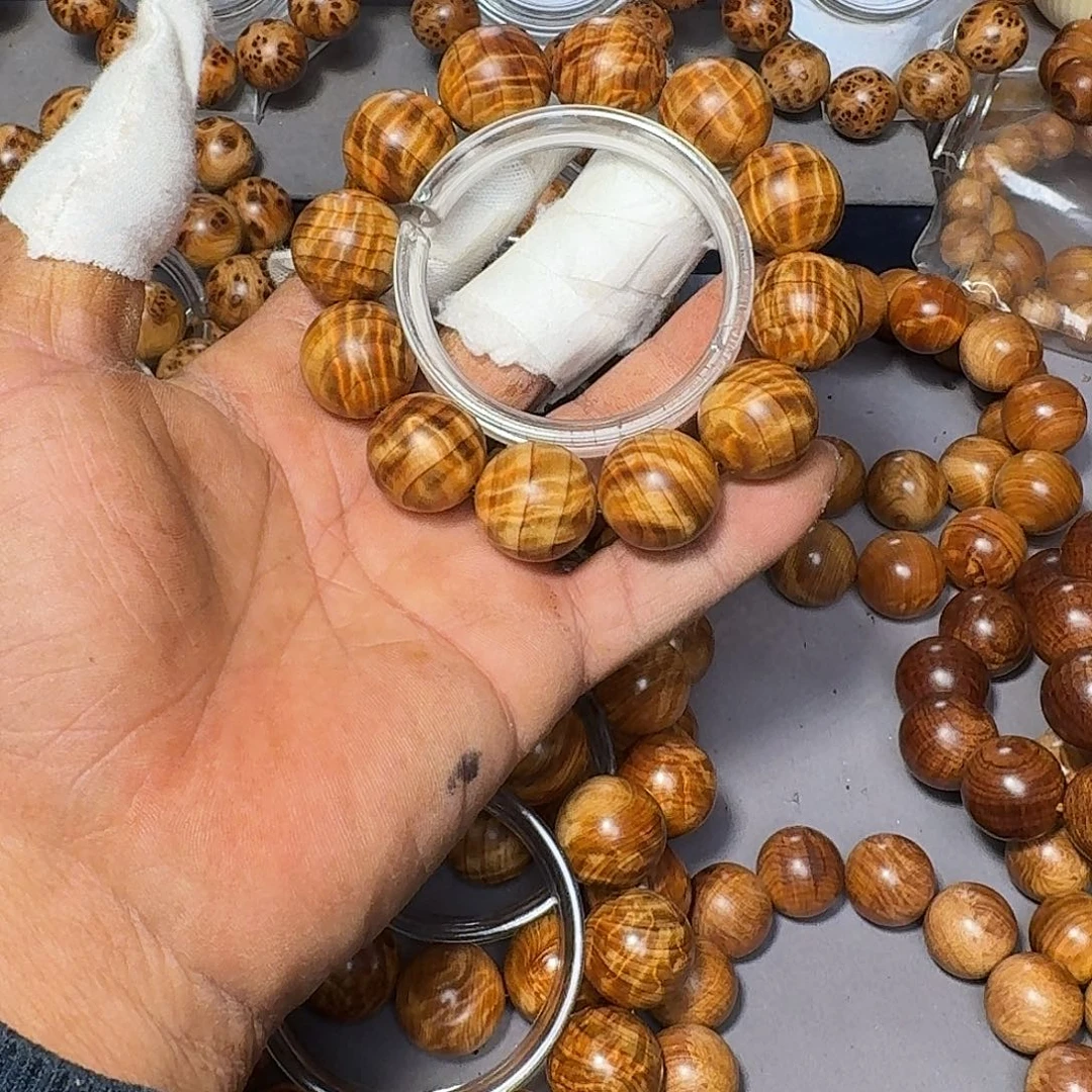 游***）柏木（崖柏）太行极品金丝龙胆20手串