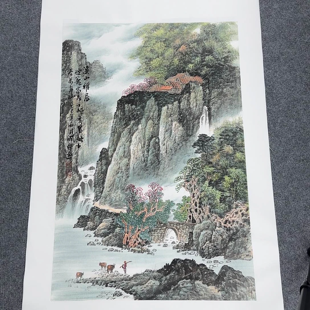 国画68*45纯手绘何润杰