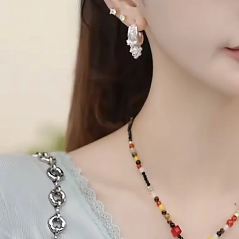 FANRUI/泛芮「同款耳环」小众设计感精致挂耳气质简约耳环B16855