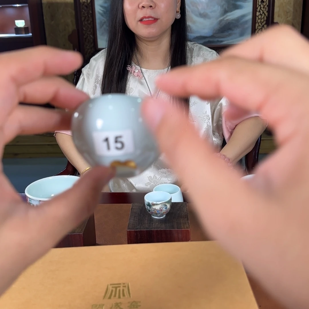 成窑精品青白瓷茶器