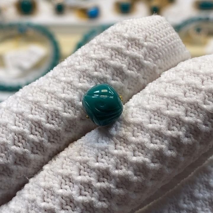 绿松石珠宝奇石未镶嵌甜**局Ａ６１０