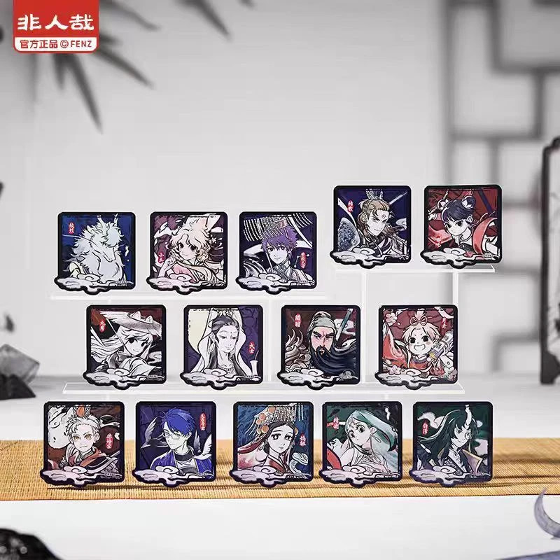 非人哉神仙同游系列镜面亚克力吧唧徽章二次元周边