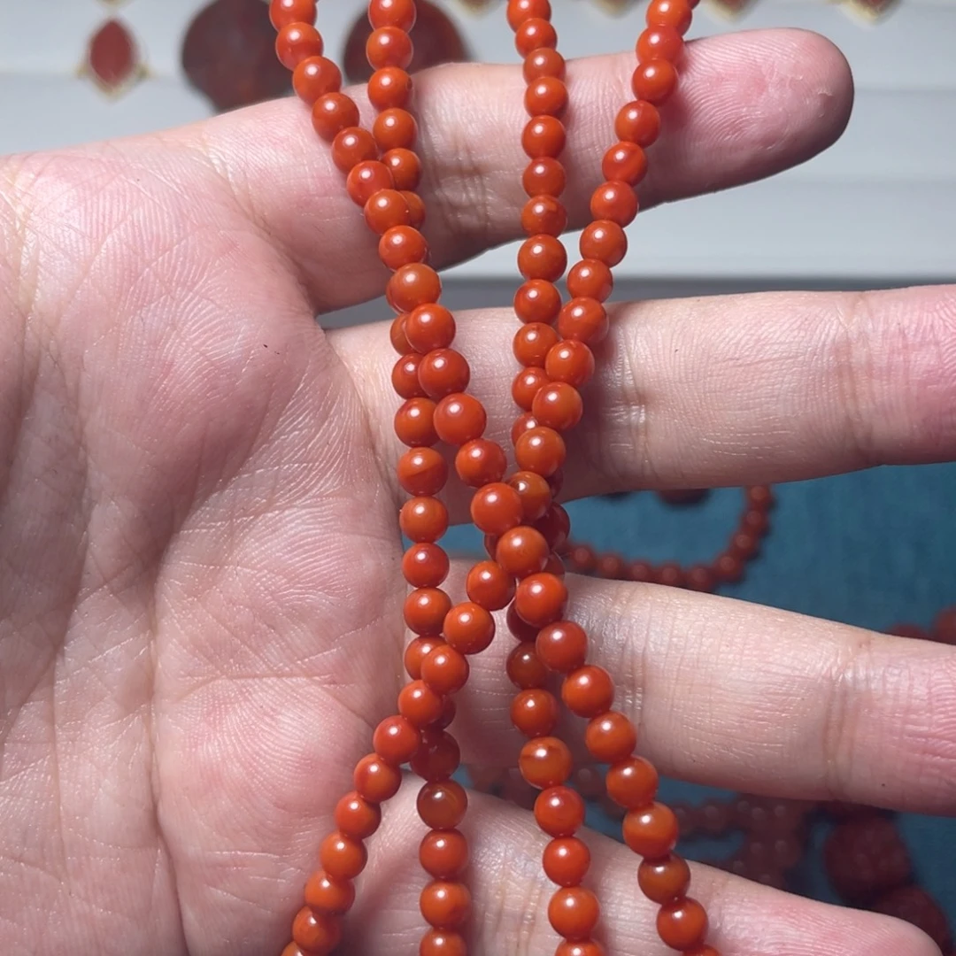未镶嵌手串南红玛瑙