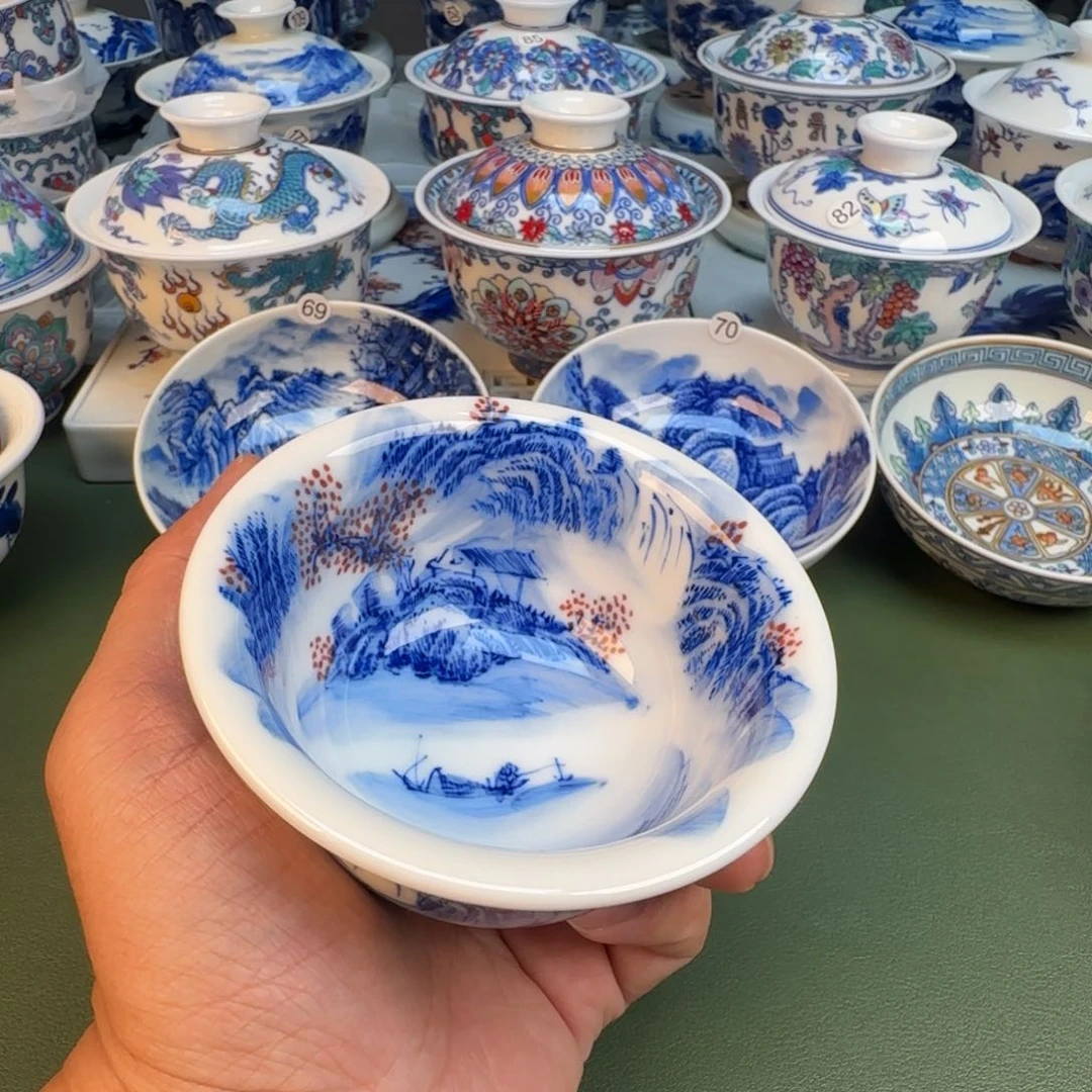 纯手工纯手绘茶具89