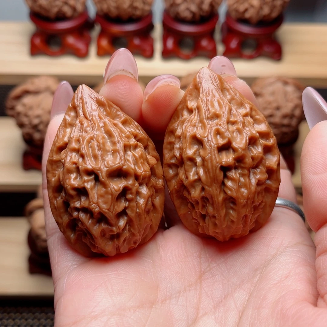 把件文玩核桃野鸡