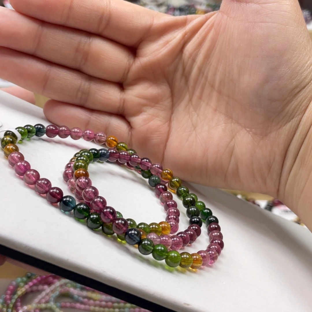 碧玺手串未镶嵌5.5mmmmmmmmmmmmm