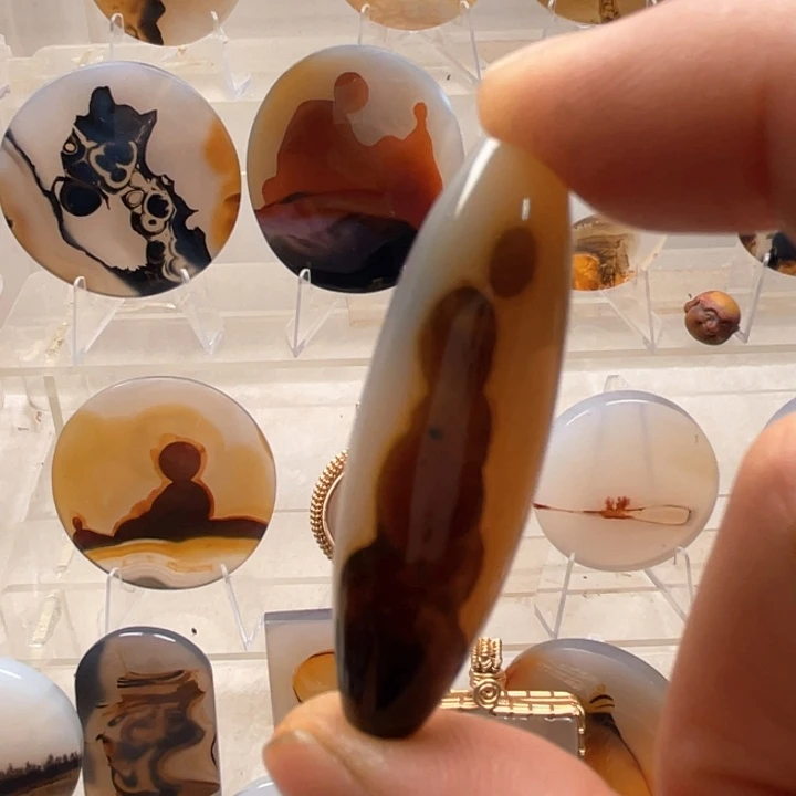 未镶嵌吊坠(不含链)玛瑙/玉髓