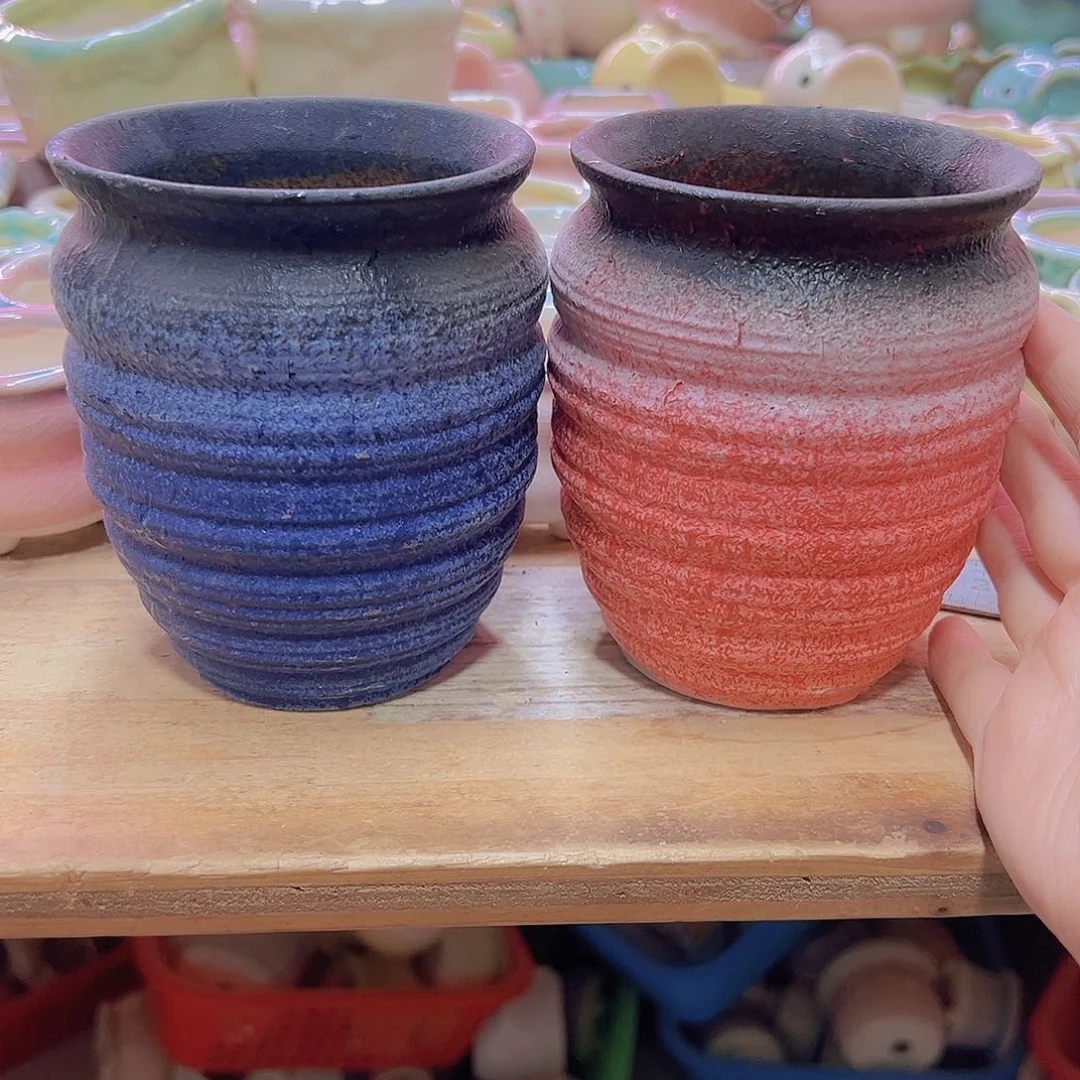 陶瓷花盆当场满12包邮