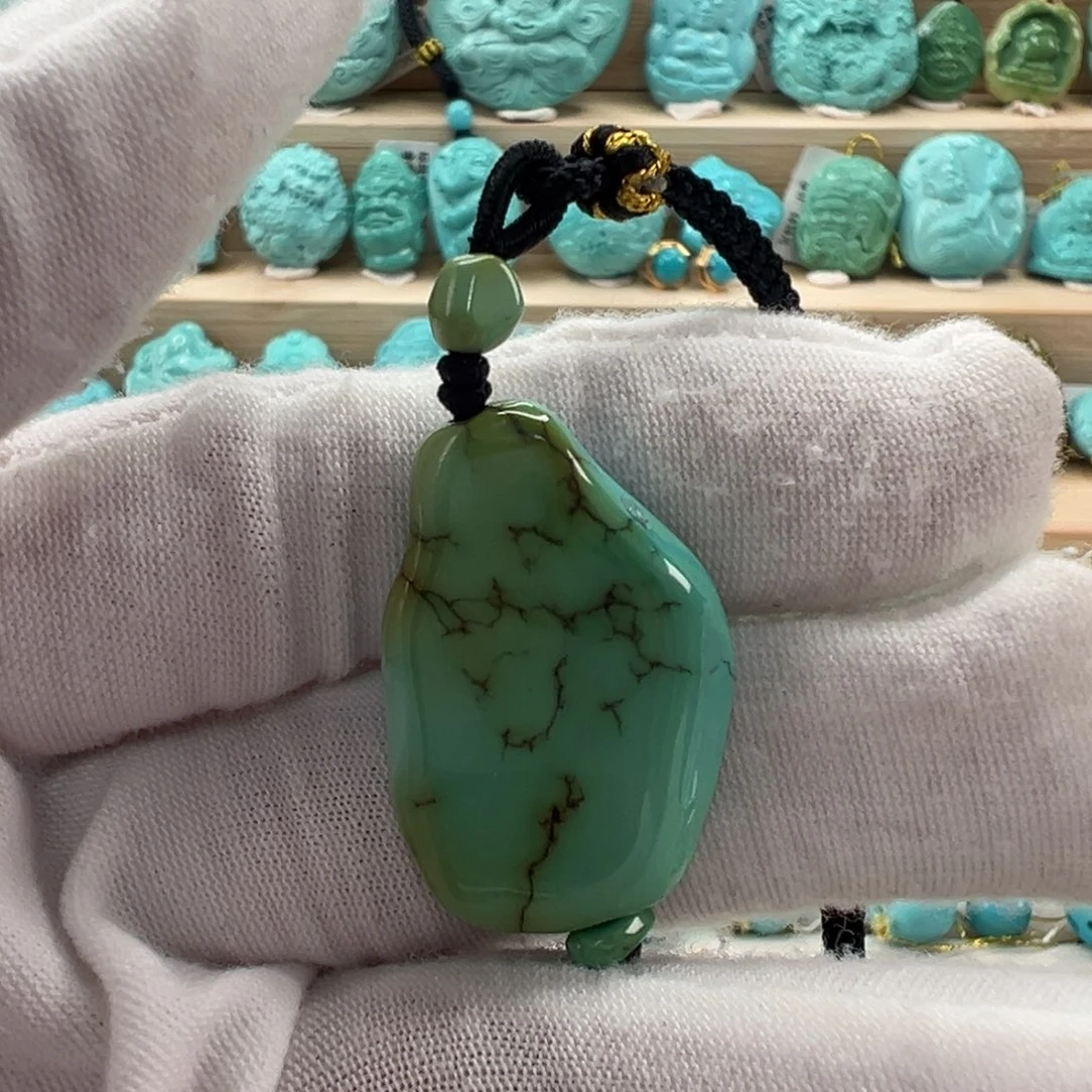 未镶嵌绿松石随形20mm