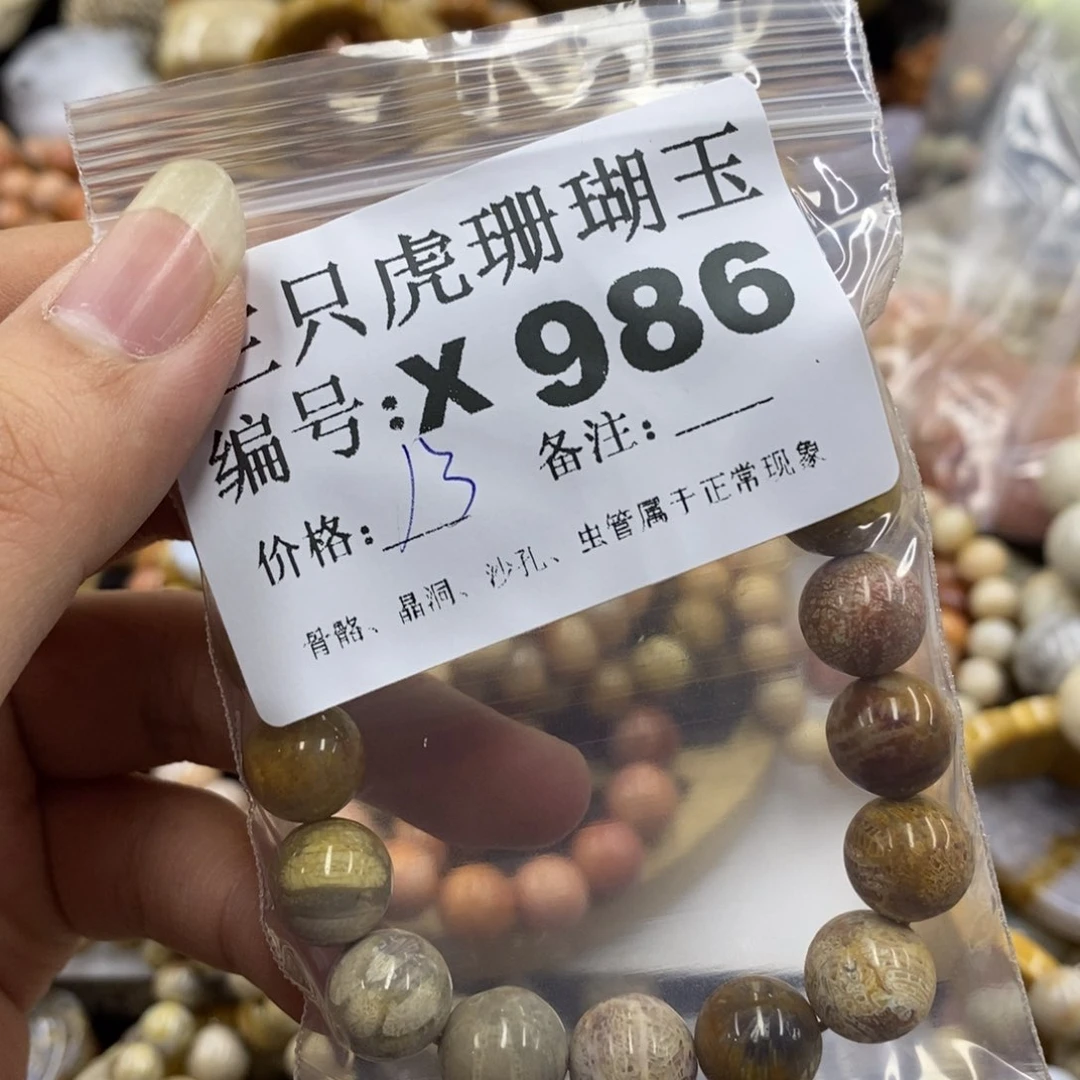 硅化珊瑚（珊瑚玉）未镶嵌X耀**/