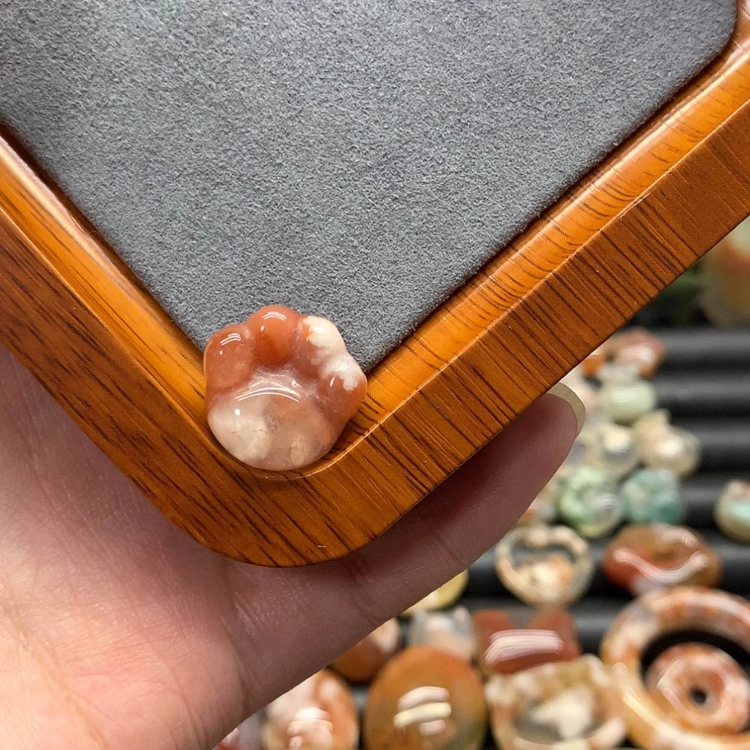 【闪购商品】玛瑙/玉髓手链未镶嵌文**麻