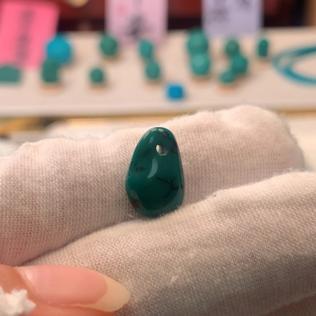 绿松石未镶嵌配饰j