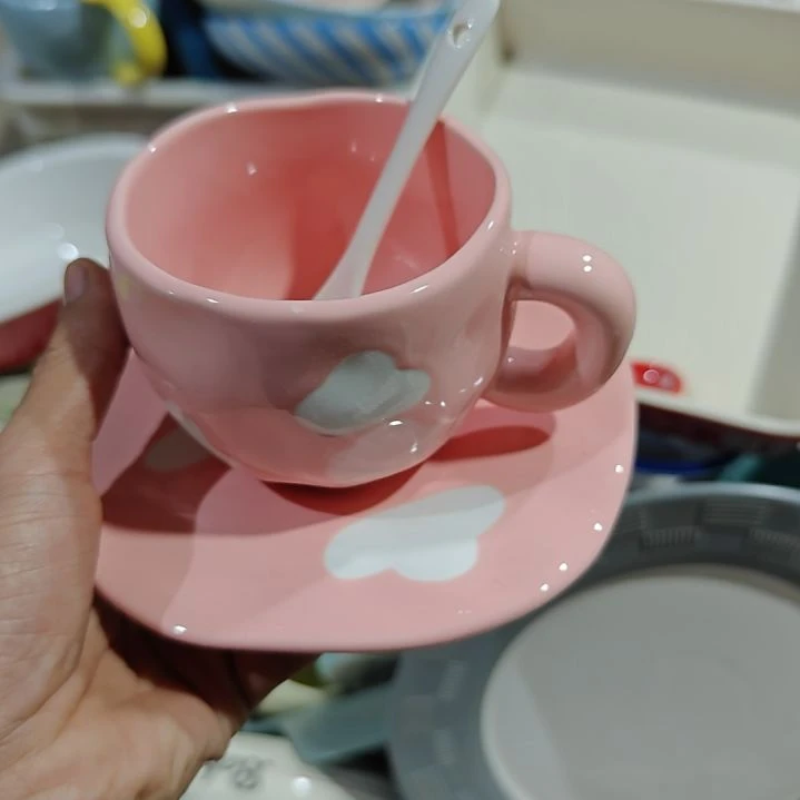杯陶瓷杯碗盘微瑕疵介意慎拍