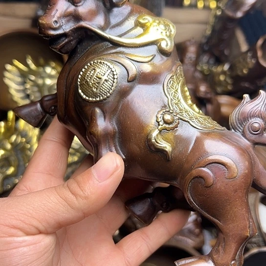 铜制文玩把玩物件