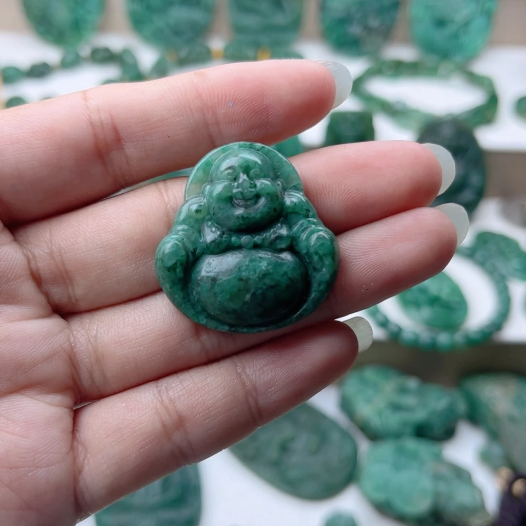 独山玉未镶嵌挂件北****6