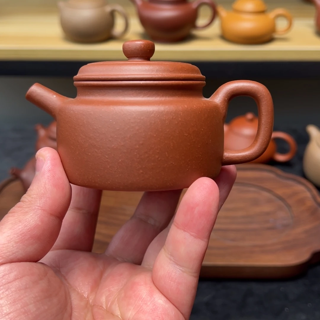 紫砂茶壶130底槽清德钟