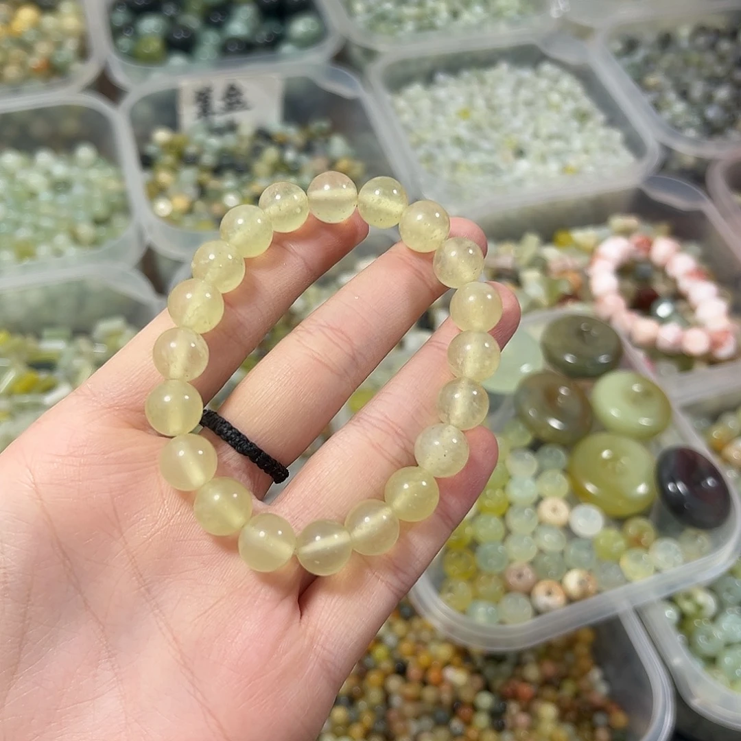 蛇纹石玉合金珠宝半成品
