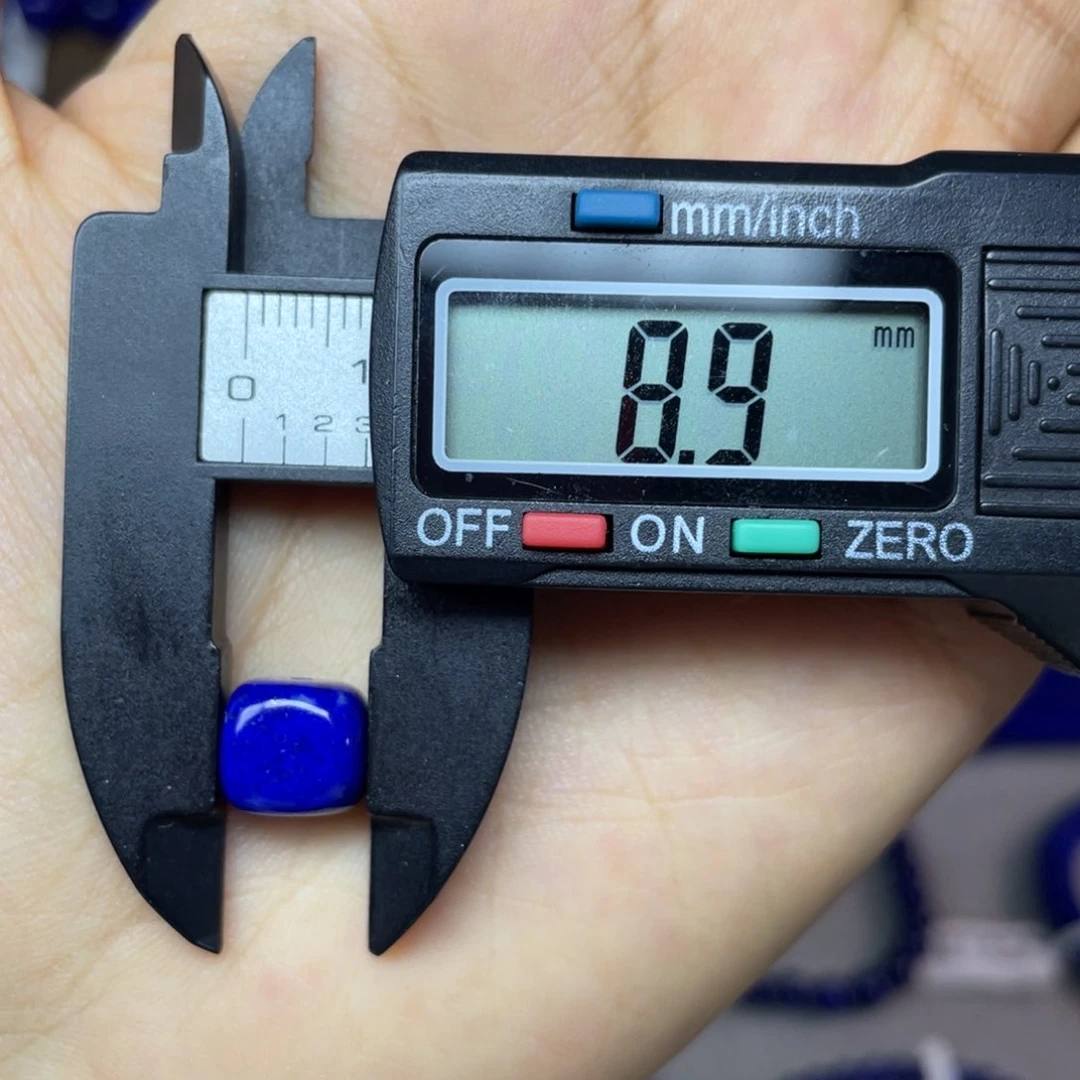 青金石未镶嵌8mm+随型配饰